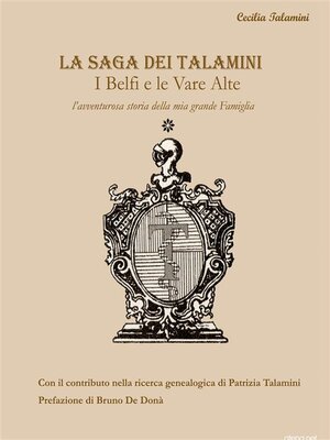 cover image of La saga dei Talamini--I Belfi e le Vare Alte